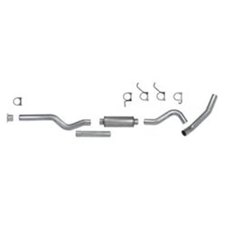 Araba Vector 4 in. Cat-Back Single Aluminum Exhaust Kit for 2001-2005 Duramax AR3634713